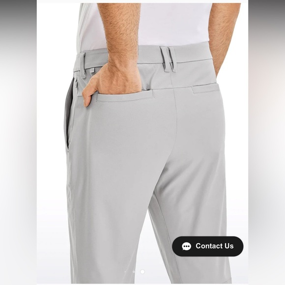 CRZ YOGA All-Day Comfy Classic-Fit Golf Pants 30" - Picture 3 of 7